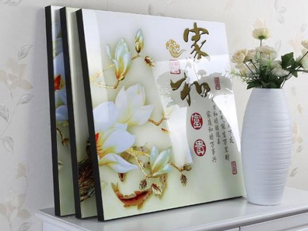 晶瓷畫(huà)一平方米，需要用多少膠水